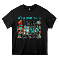 Black it's a good day to teach tiny humans Heavy Core Tee - OliviaCreatesArt