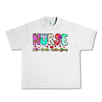 Lunar Rock Nurse Coffee Scrubs Rubber Gloves Urban Heavy Tee - CowhideDigitalArt