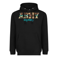 Black western camo pattern army mom Heavyweight Hoodie - Jasminsmagicworld