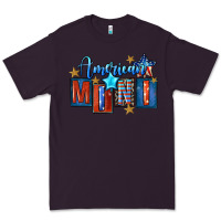 Plum American mini 4th of july Premium Tee - FaDigitalArtStudio