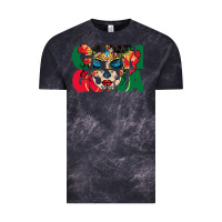 Cloud Black chingona sugar skull Vintage Tee - BundleAndBundleShop
