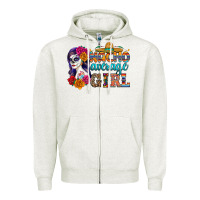 Oatmeal Heather My first cinco de mayo Zipper Hoodie - RanaPortraitStore