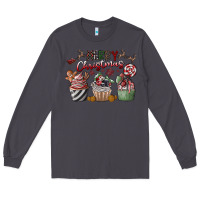 Smoke Merry Christmas Long Sleeve Tee - CowhideDigitalArt
