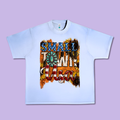 Small Town Usa Gemstone Urban Heavy Tee Designed By Jasminsmagicworld