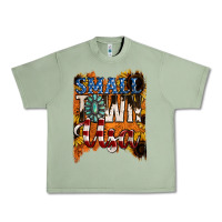 Oil Green small town usa gemstone Urban Heavy Tee - Jasminsmagicworld