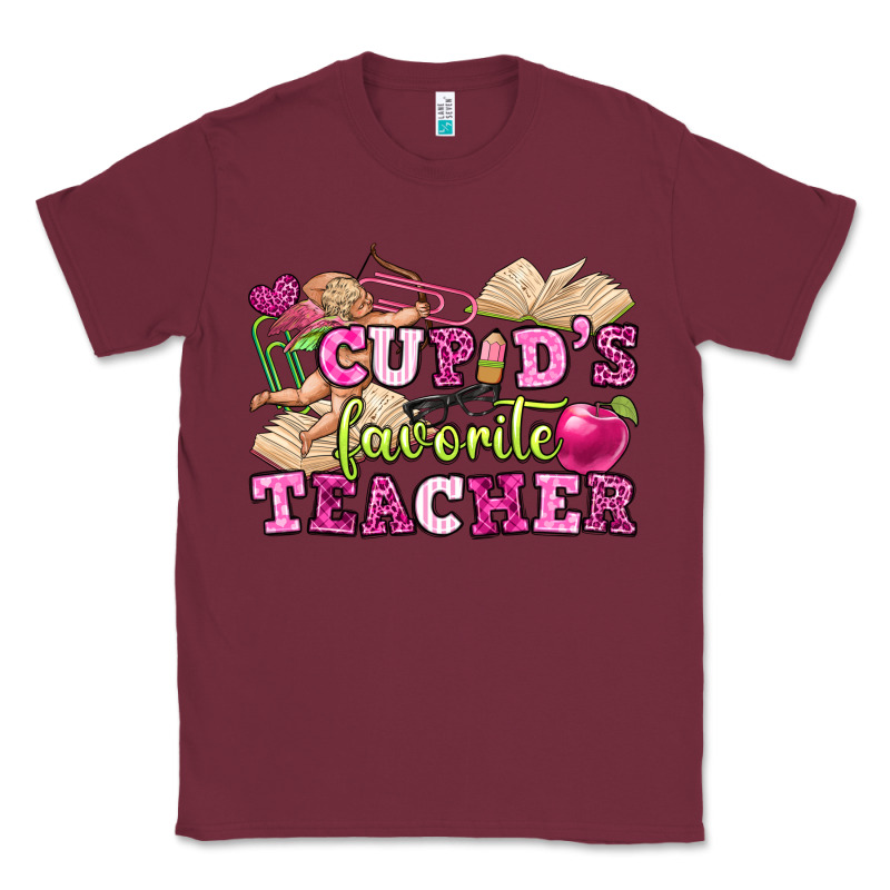 Cupid's Favorite Teacher Classic Tee by OliviaCreatesArt | Teevron
