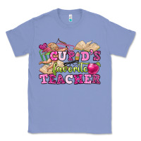 Colony Blue cupid's favorite teacher Classic Tee - OliviaCreatesArt