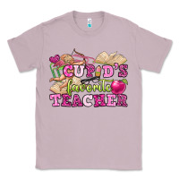 Lilac cupid's favorite teacher Classic Tee - OliviaCreatesArt