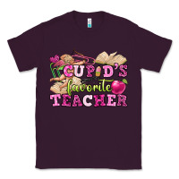 Plum cupid's favorite teacher Classic Tee - OliviaCreatesArt