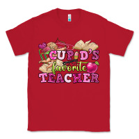 Red cupid's favorite teacher Classic Tee - OliviaCreatesArt