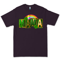 Plum St. Patricks Day mama Premium Tee - FaDigitalArtStudio