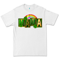 White St. Patricks Day mama Premium Tee - FaDigitalArtStudio