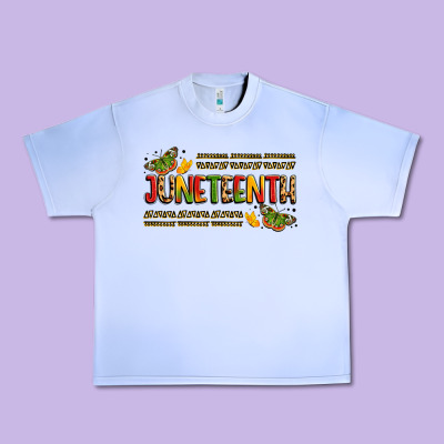 Colorful Juneteenth Celebration Art Urban Heavy Tee Designed By Lillyallendesigns
