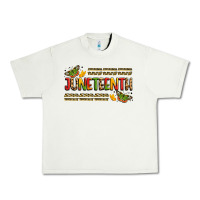 Pistachio colorful juneteenth celebration art Urban Heavy Tee - LillyAllenDesigns