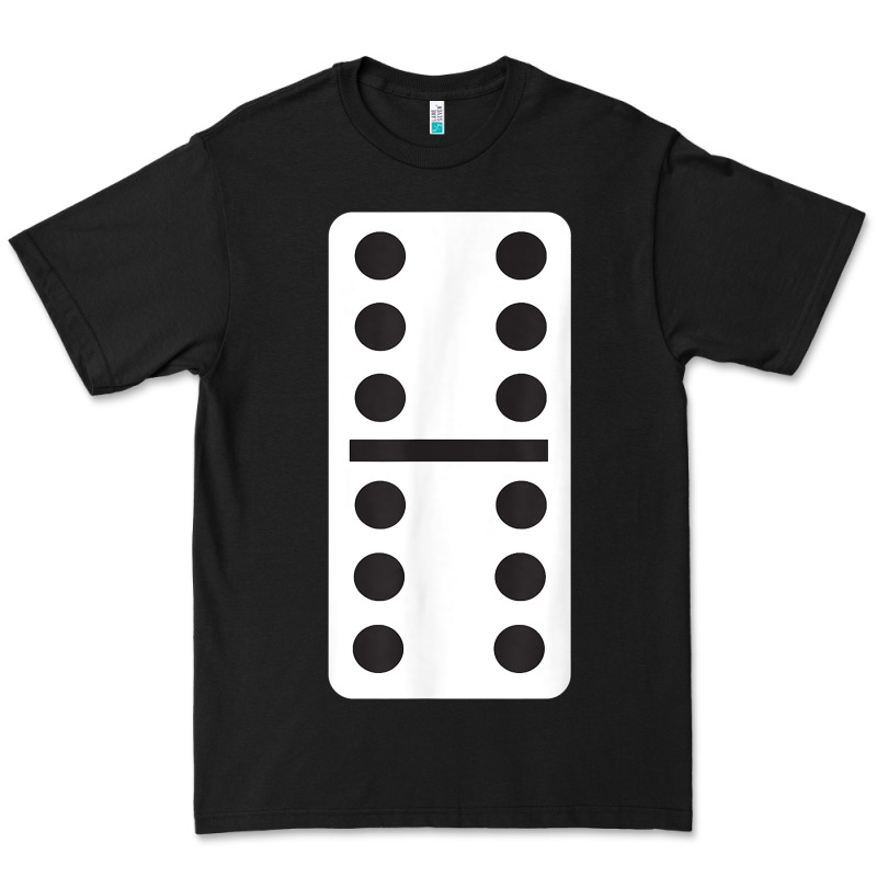 Double Six Dominoes Tshirt Halloween Costume 6 6 Domino Game T Shirt Premium Tee by baoMotion | Teevron
