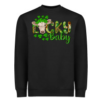 Lucky Baby Charolais Calf Heavyweight Sweatshirt | Teevron