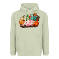 Matcha Hello fall pig Heavyweight Hoodie - RanaPortraitStore