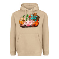 Mushroom Hello fall pig Heavyweight Hoodie - RanaPortraitStore