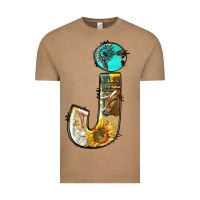 Vintage Coffee farm life alphabet lowercase letters j Vintage Tee - BundleAndBundleShop