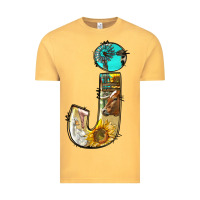 Vintage Mustard farm life alphabet lowercase letters j Vintage Tee - BundleAndBundleShop