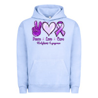 Pigment Grape Ice Peace Love Cure Odgkins Lympoma Urban Hoodie - Jasminsmagicworld