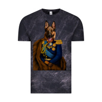 Cloud Black Pet Portraits, Custom Pet Portraits, Renaissance Pet Portraits, Custom Vintage Tee - RanaPortraitStore