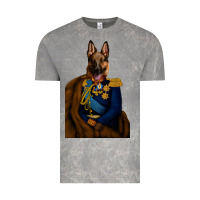 Cloud Rock Pet Portraits, Custom Pet Portraits, Renaissance Pet Portraits, Custom Vintage Tee - RanaPortraitStore