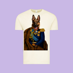 Pet Portraits, Custom Pet Portraits, Renaissance Pet Portraits, Custom Vintage Tee Designed By Ranaportraitstore