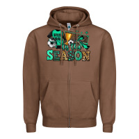 Chestnut tis the season soccer Zipper Hoodie - Jasminsmagicworld