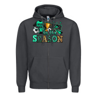 Smoke tis the season soccer Zipper Hoodie - Jasminsmagicworld