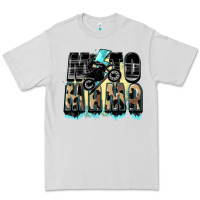 Dove Grey Moto mama Mother's Day Premium Tee - FaDigitalArtStudio