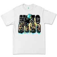 White Moto mama Mother's Day Premium Tee - FaDigitalArtStudio