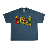 Midnight Navy black Urban Heavy Tee - LillyAllenDesigns