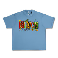 Pebble Blue black Urban Heavy Tee - LillyAllenDesigns