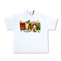 White black Urban Heavy Tee - LillyAllenDesigns