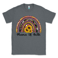 Charcoal Heather mama of both rainbow Classic Tee - Artiststas
