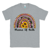 Heather Grey mama of both rainbow Classic Tee - Artiststas