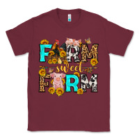 Burgundy farm sweet farm western  olivia Classic Tee - OliviaCreatesArt