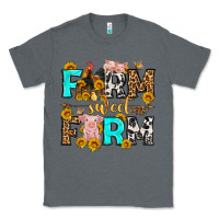Charcoal Heather farm sweet farm western  olivia Classic Tee - OliviaCreatesArt