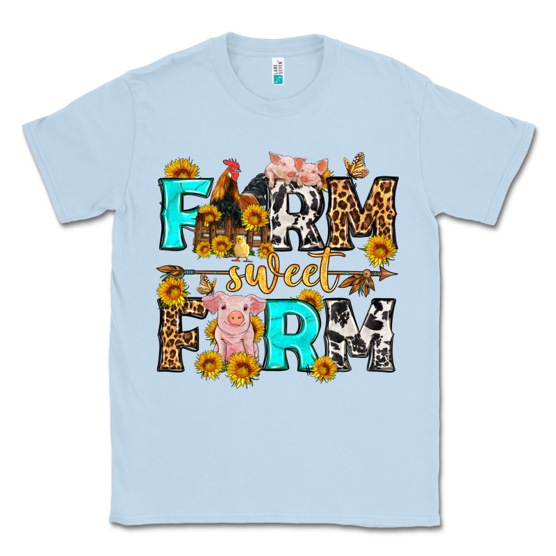 Farm Sweet Farm Western  Olivia Classic Tee by OliviaCreatesArt | Teevron