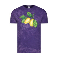 Cloud Purple lemons Vintage Tee - BundleAndBundleShop