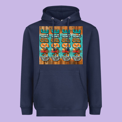 Gobble Gobble Gobble Heavyweight Hoodie Designed By Jasminsmagicworld