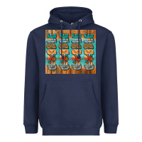 Navy gobble gobble gobble Heavyweight Hoodie - Jasminsmagicworld