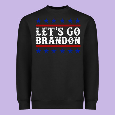 Let's Go Brandon Heavyweight Sweatshirt Designed By Jasminsmagicworld