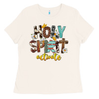 Bone Holy Spirit Activate Ladies Tee - FaDigitalArtStudio