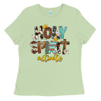 Matcha Holy Spirit Activate Ladies Tee - FaDigitalArtStudio