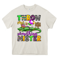 Cream throw me something mister mardi gras olivia Heavy Core Tee - OliviaCreatesArt