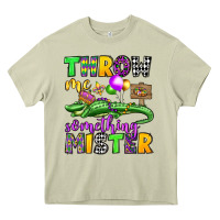 Mossy throw me something mister mardi gras olivia Heavy Core Tee - OliviaCreatesArt