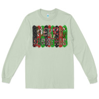 Matcha Merry Christmas Long Sleeve Tee - CowhideDigitalArt