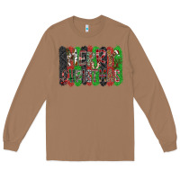Toasted Coconut Merry Christmas Long Sleeve Tee - CowhideDigitalArt